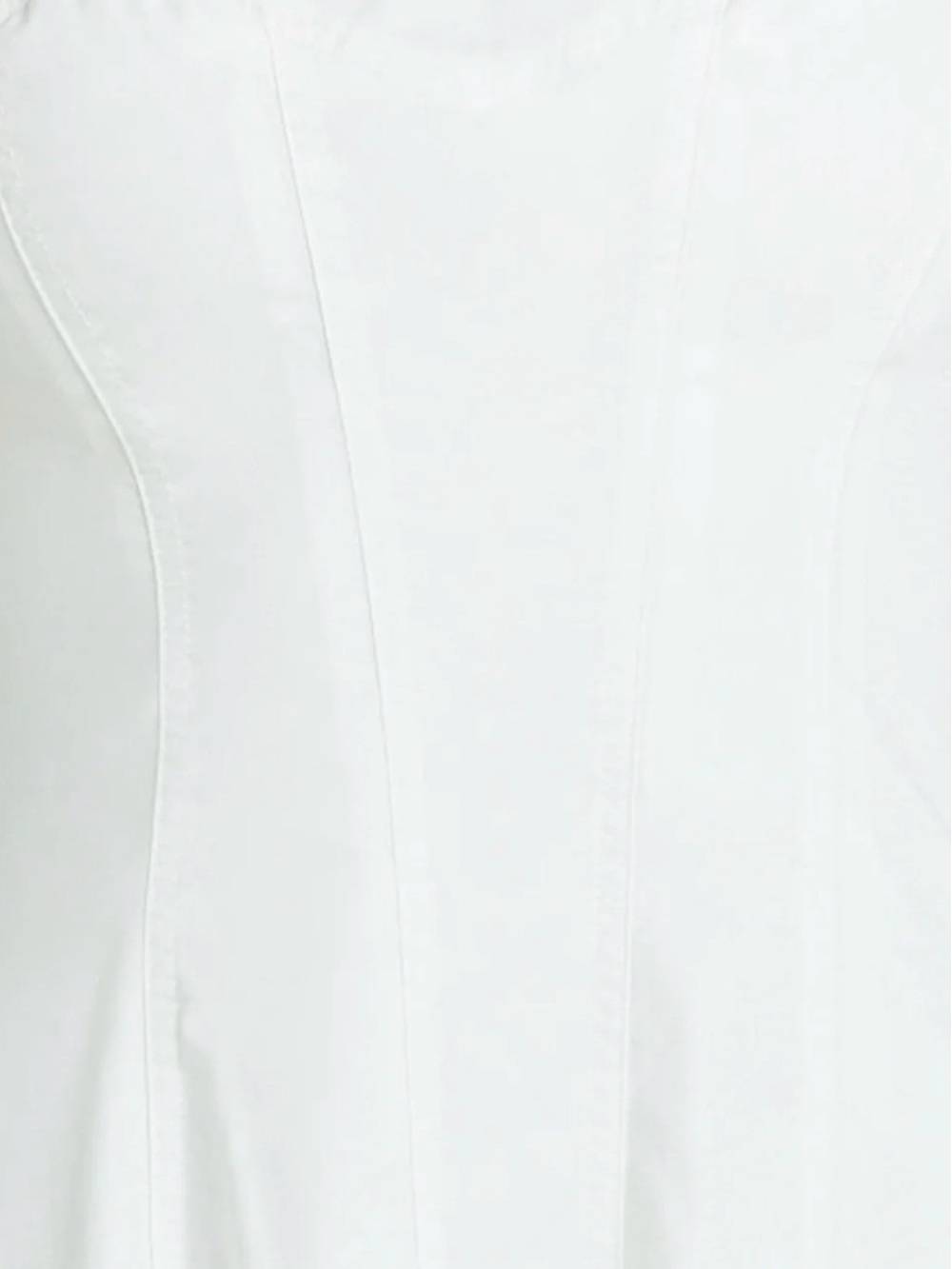 Showpo White Midi Dress with Front Split - Picture 4 of 6